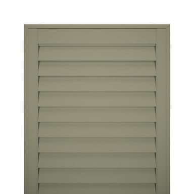 Moss Moss Earthy Green-Grey Shutters Swatch | Organic Colour Shutters West Midlands+Shrewsbury+Telford