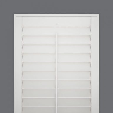 Vivid White Vivid White Ultra-Bright Plantation Shutters Sample | High-Humidity Faux Wood Shutters West Midlands Shrewsbury