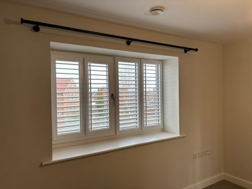 Tilt Turn Windows Perfect Fit Shrewsbury Frameless perfect fit shutters on Shrewsbury tilt and turn windows | Unique compatibility West Midlands