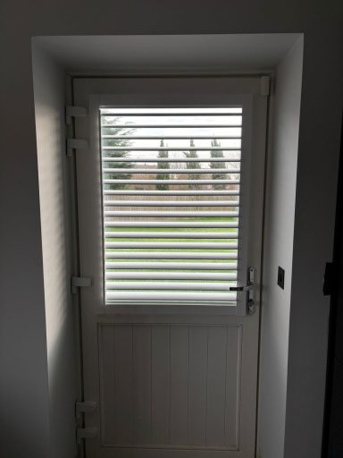 French Doors Perfect Fit Shutters Telford Perfect fit plantation shutters on Telford French doors | Indoor-outdoor privacy solution
