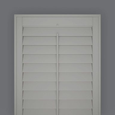 Armory Armory Charcoal Grey Santa Fe Nevada Faux Wood Shutters Swatch | Water Resistant Bathroom Shutters Telford & Shrewsbury