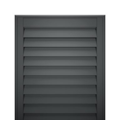 Anthracite Anthracite Charcoal Grey Wooden Plantation Shutters Sample | Shutters Emporium West Midlands