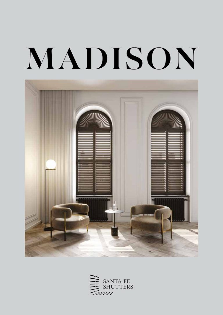 Premium Wooden Plantation Shutters Brochure – Telford & Shrewsbury Experts Elegant wooden plantation shutters in Telford home interior | Download real wood shutters brochure Shrewsbury & West Mid